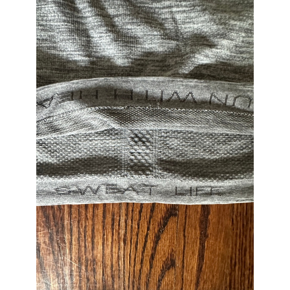 Women's Lululemon Heather Grey Long Sleeve Tee S - Picture 3 of 7